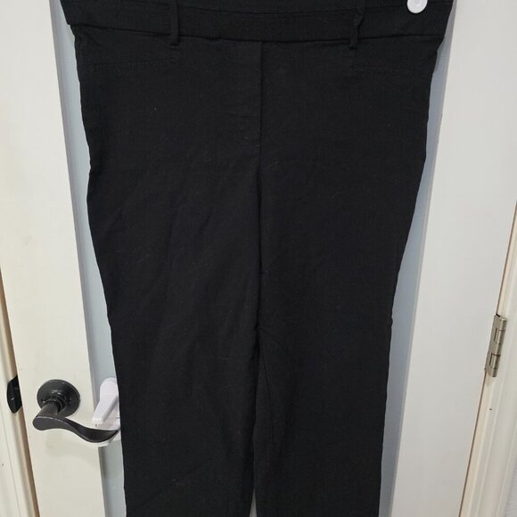 Rafaella Classic Black Slacks 16W – Stretch Waist Career Pants Plus Size - Picture 8 of 8